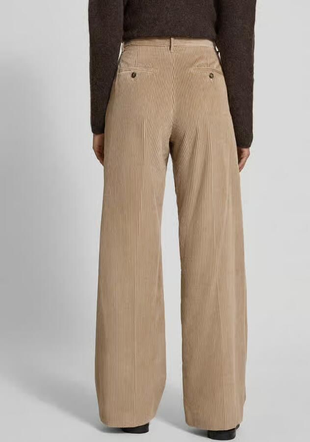 Weekend Max Mara Wide leg corduroy broek van puur katoen model 'TANIA'
