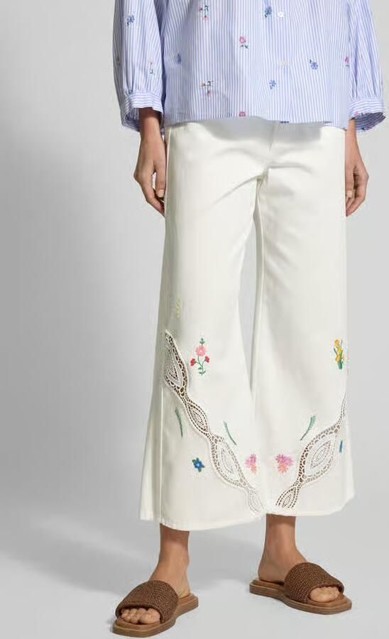 Weekend Max Mara Wide leg jeans met verkort model 'LORD' - Foto 2