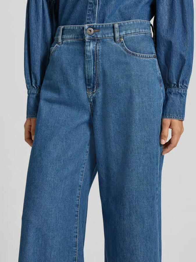 Weekend Max Mara Wide leg jeans van puur katoen model 'VEGA'