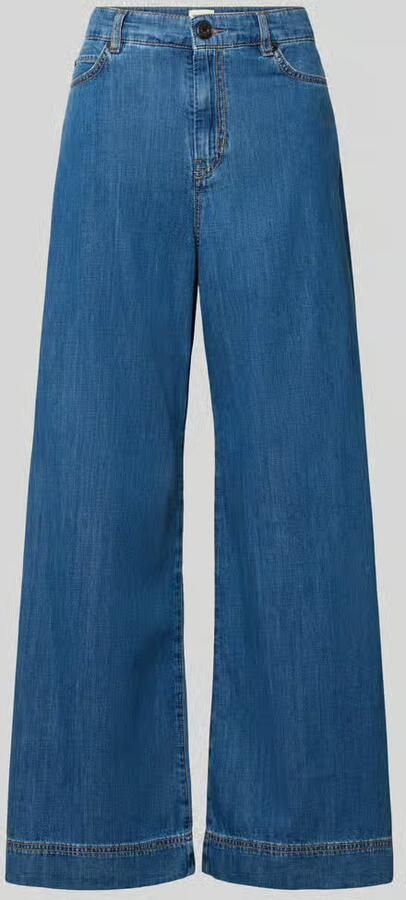 Weekend Max Mara Wide Leg Jeans van puur katoen model 'VEGA' - Foto 2