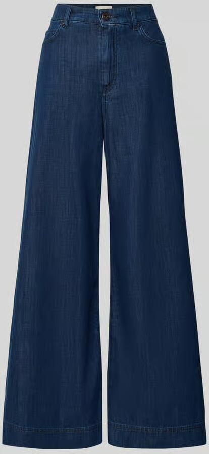 Weekend Max Mara Wide Leg Jeans van puur katoen model 'VEGA'