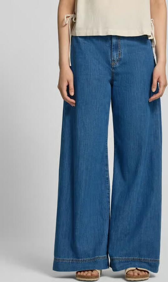 Weekend Max Mara Wide Leg Jeans van puur katoen model 'VEGA' - Foto 2