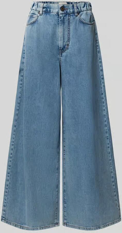 Weekend Max Mara Wide leg jeans van puur katoen model 'ZATTERA'