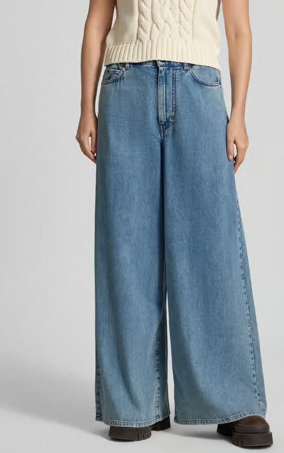 Weekend Max Mara Wide leg jeans van puur katoen model 'ZATTERA' - Foto 3