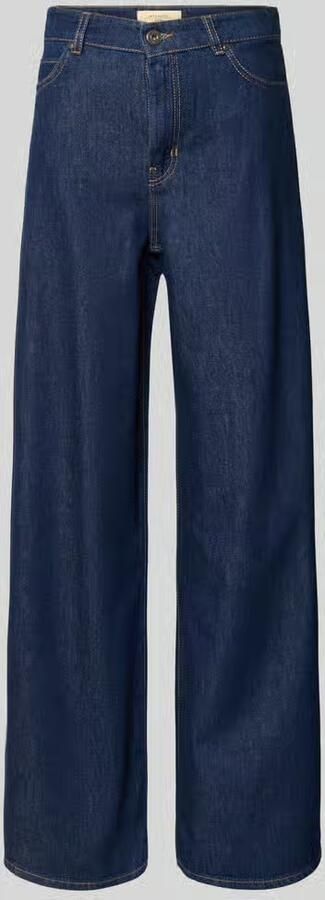 Weekend Max Mara Wide leg loose fit jeans van pure Katoen Model 'VEGA'
