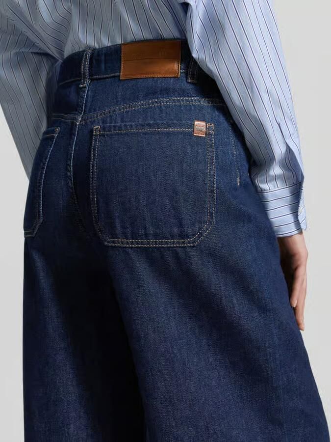 Weekend Max Mara Wide leg loose fit jeans van pure Katoen Model 'VEGA' - Foto 2