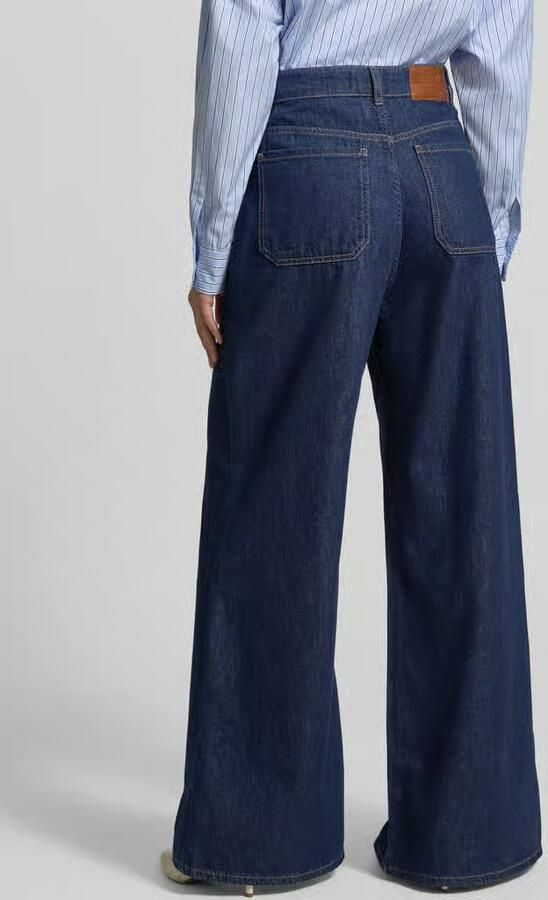 Weekend Max Mara Wide leg loose fit jeans van pure Katoen Model 'VEGA' - Foto 4