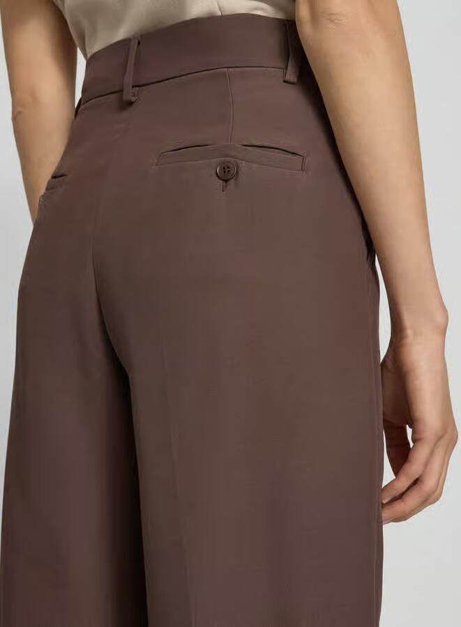Weekend Max Mara Wide leg stoffen broek met katoen model 'BALLO' - Foto 2