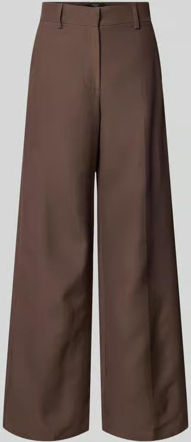 Weekend Max Mara Wide leg stoffen broek met katoen model 'BALLO'