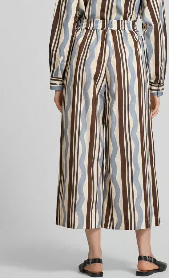 Weekend Max Mara Wide leg stoffen broek met platte plooien model 'VIRGIN'