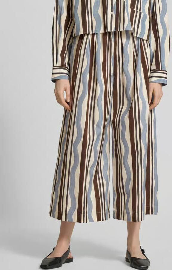 Weekend Max Mara Wide leg stoffen broek met platte plooien model 'VIRGIN' - Foto 2