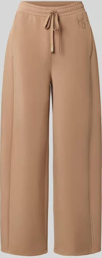 Weekend Max Mara Wide leg sweatbroek van modalmix model 'GETTO'