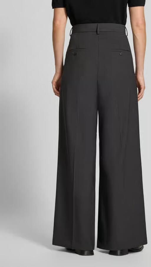 Weekend Max Mara Wijdte broek van zuivere scheerwol model 'ADELFI' - Foto 3