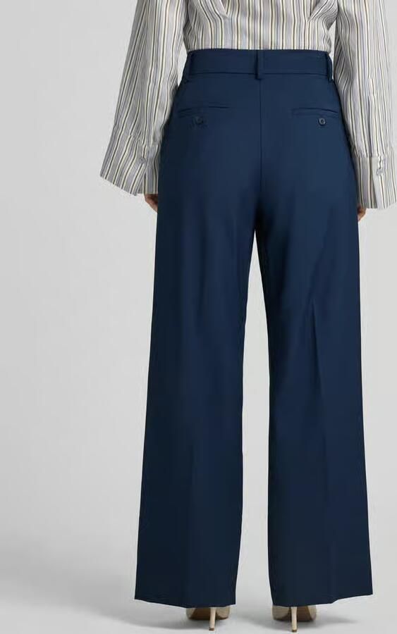 Weekend Max Mara Wijdte broek van zuivere scheerwol model 'WKDVISIVO' - Foto 3