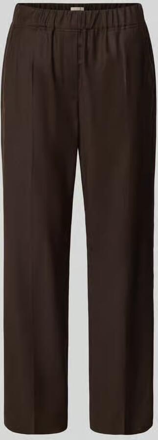 Weekend Max Mara Wollen broek met bandplooi