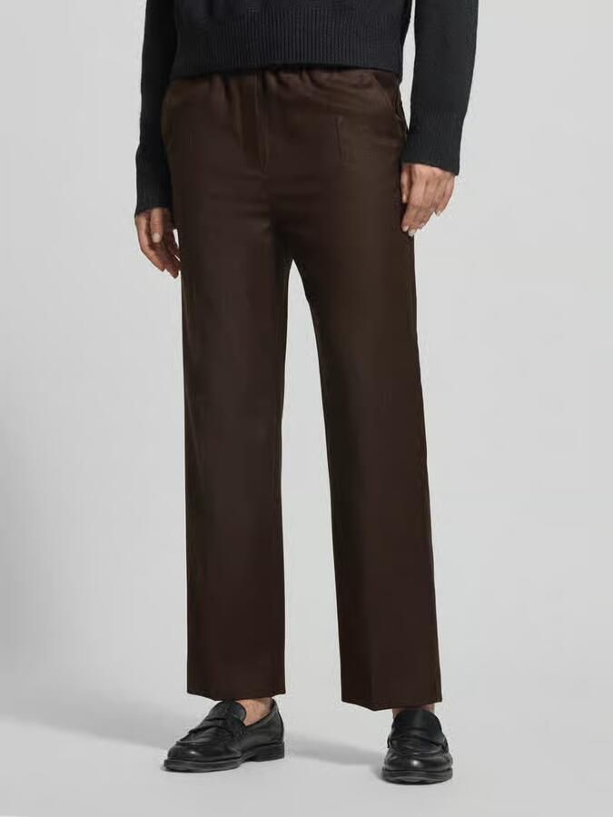 Weekend Max Mara Wollen broek met bandplooi - Foto 2