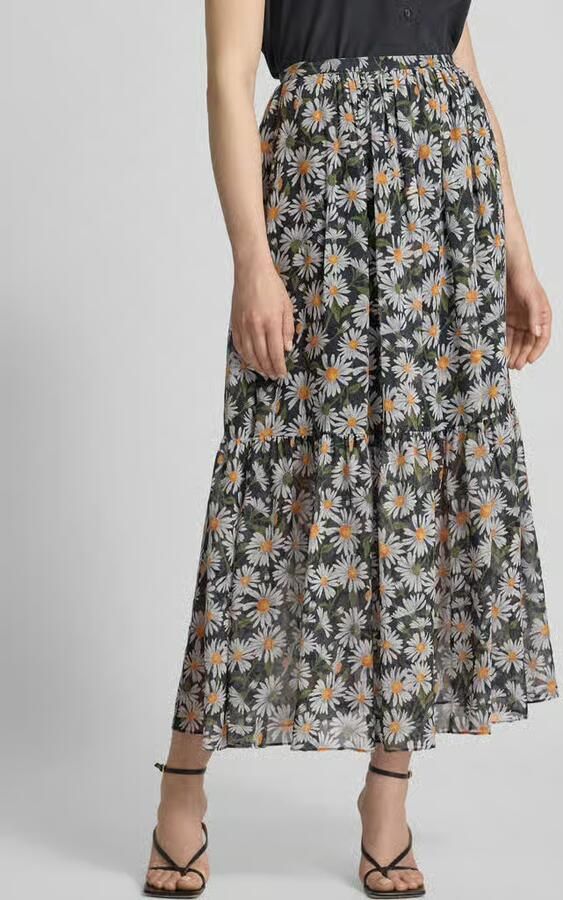 Weekend Max Mara Zijden rok met steekzak - Foto 2