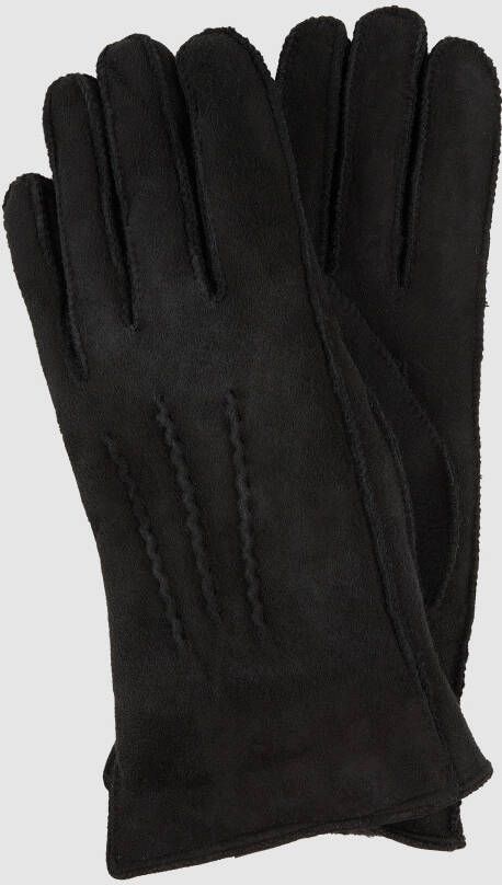 Weikert-Handschuhe Leren handschoenen van lamsshearling