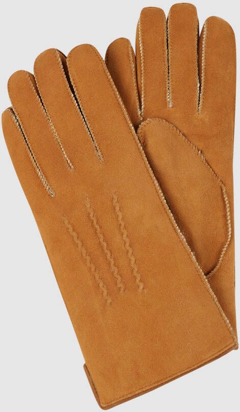Weikert-Handschuhe Leren handschoenen van lamsshearling
