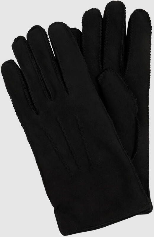 Weikert-Handschuhe Leren handschoenen van shearling