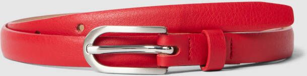 Weinmann Leren riem met doornsluiting model 'Savage bombiert'
