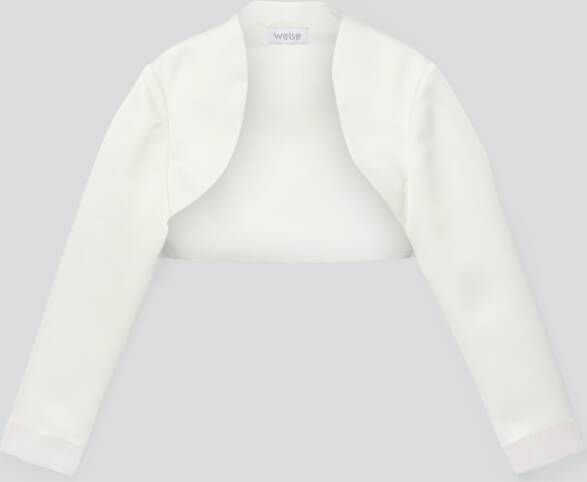 Weise Regular fit bolero met opengewerkte voorkant