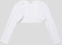 Weise Regular fit bolero met opengewerkte voorkant - Thumbnail 1