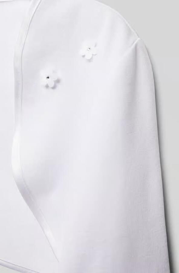 Weise Regular fit bolero met opengewerkte voorkant - Foto 3