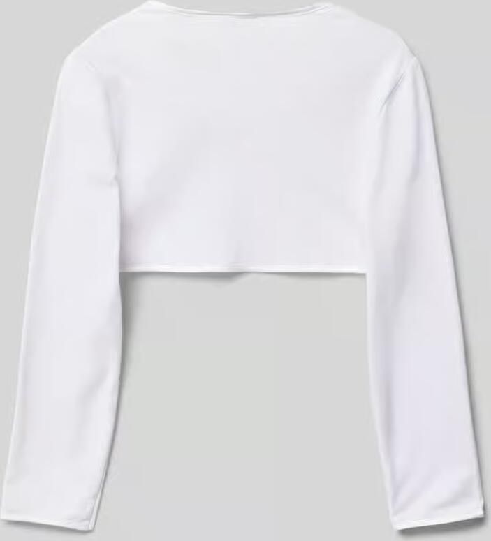 Weise Regular fit bolero met opengewerkte voorkant - Foto 2