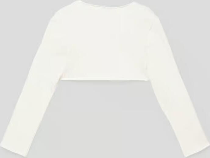 Weise Regular fit bolero met bloe applicaties - Foto 3