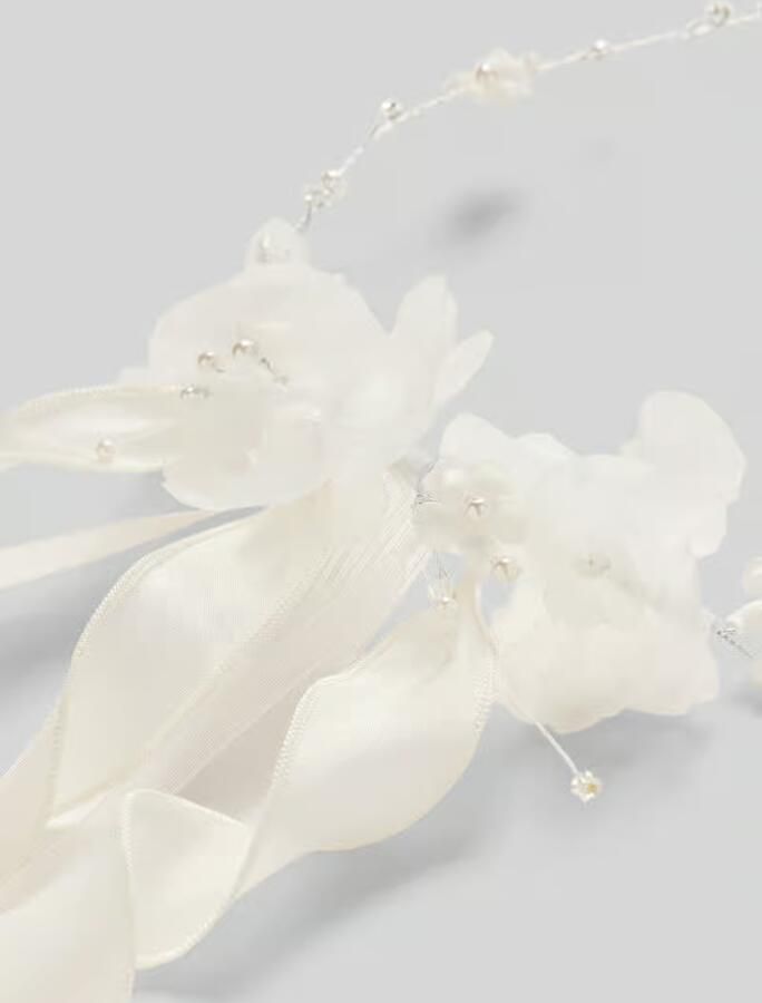 Weise Haaraccessoire met siersteentjes met bloemmotief - Foto 2