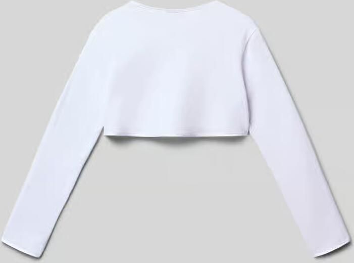Weise Regular fit bolero met opengewerkte voorkant - Foto 5