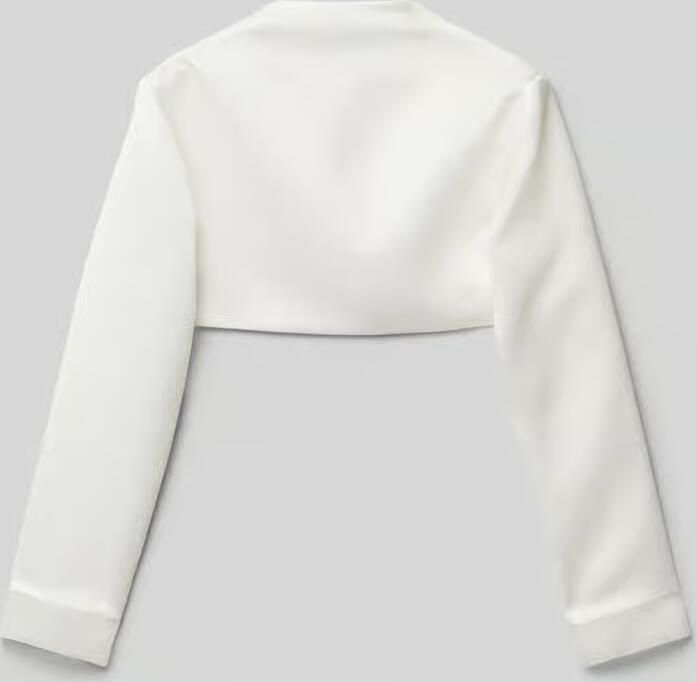 Weise Regular fit bolero met opengewerkte voorkant - Foto 2