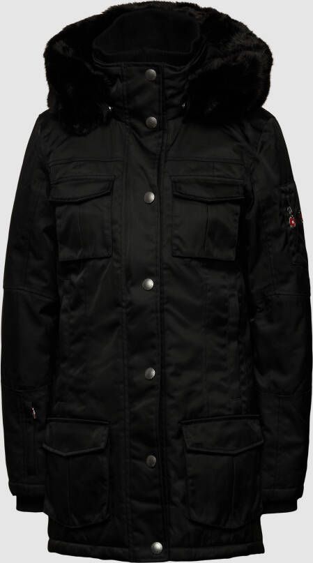 Wellensteyn Shaped fit functioneel jack met opstaande kraag model 'SCHNEEZAUBER'