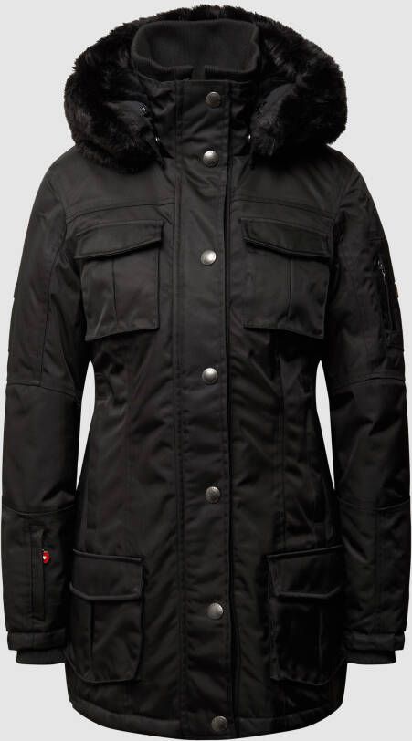 Wellensteyn Shaped fit functioneel jack met opstaande kraag model 'SCHNEEZAUBER'