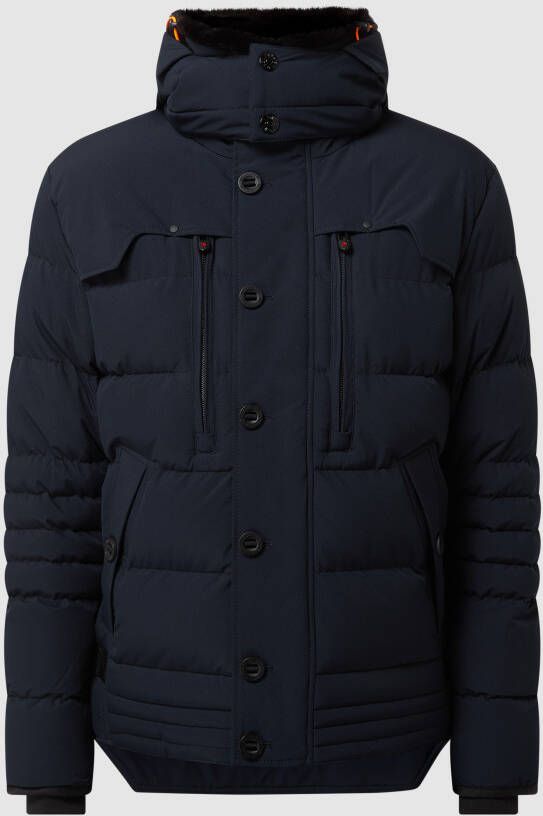 Wellensteyn Regular fit gewatteerd jack met labelpatch model 'STARSTREAM'