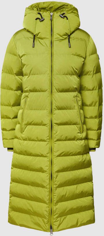 Wellensteyn Regular fit gewatteerde lange jas met capuchon model 'CORDOBA'