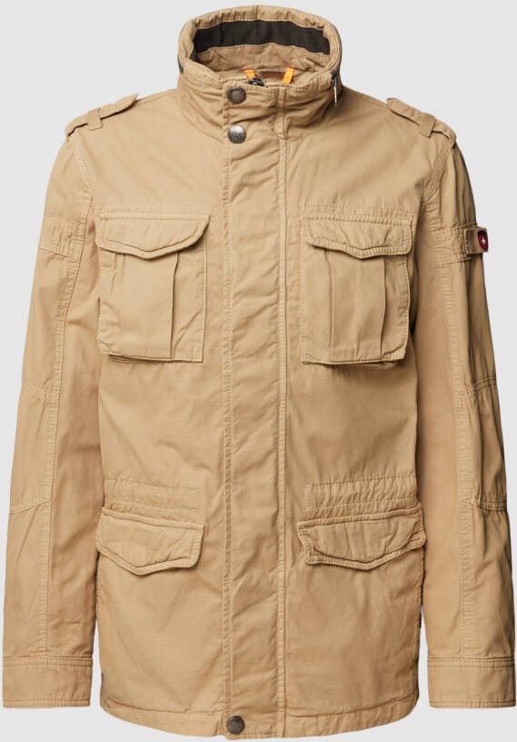 Wellensteyn Regular fit functioneel jack in military-look model 'COLONEL'