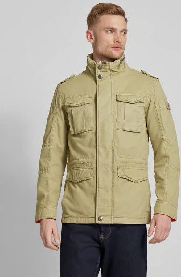 Wellensteyn Regular fit functioneel jack in military-look model 'COLONEL' - Foto 2