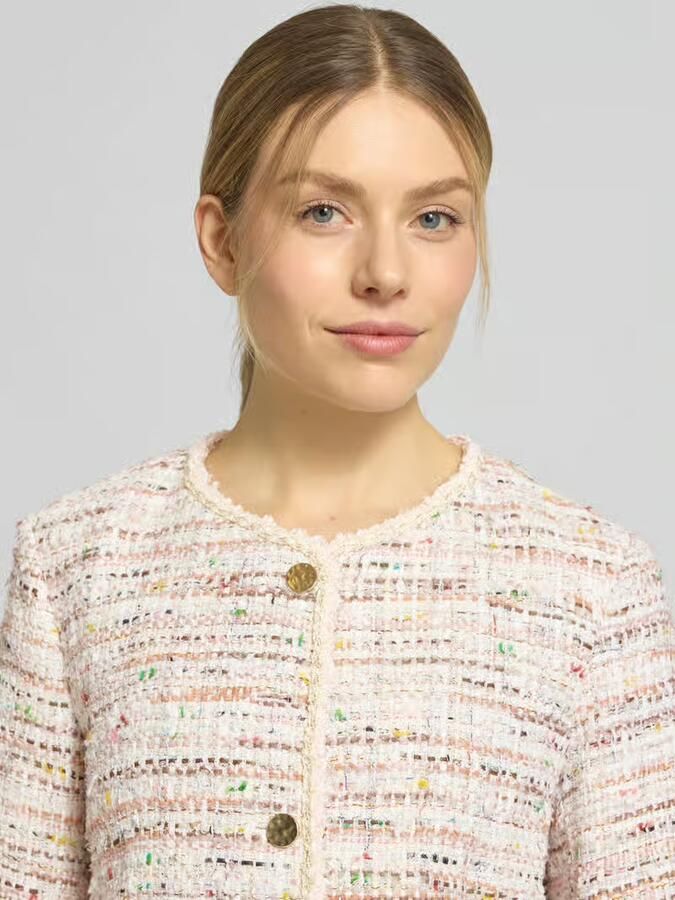 White Label Blazer in bouclé-look