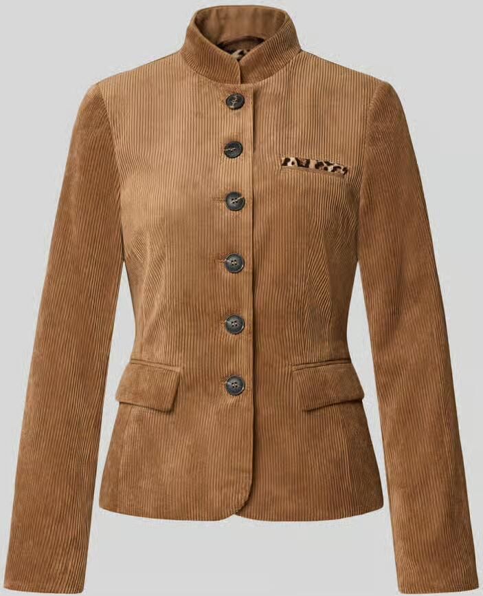White Label Blazer in cord-look