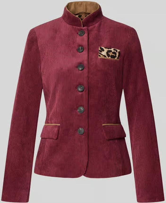 White Label Blazer in cord-look
