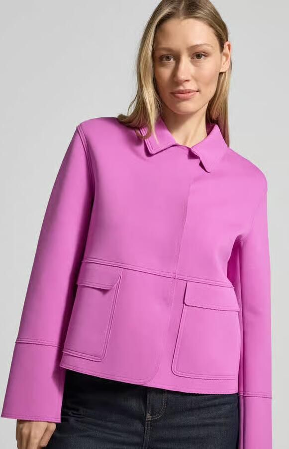 White Label Blazer met kentkraag en opgezette klepzakken