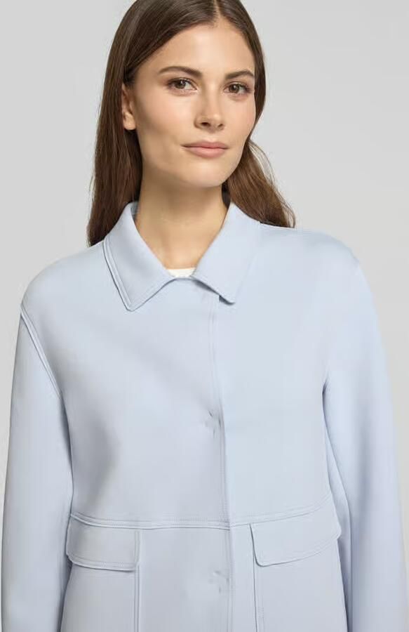 White Label Blazer met kentkraag en opgezette klepzakken