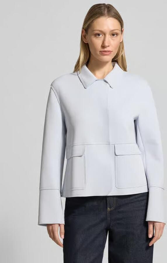 White Label Blazer met kentkraag en opgezette klepzakken - Foto 2