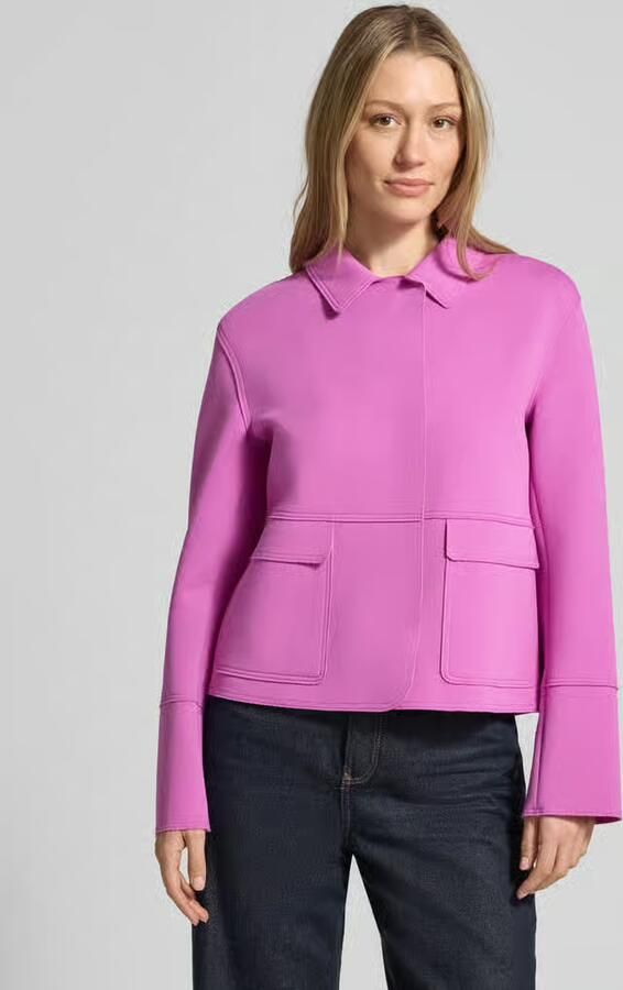 White Label Blazer met kentkraag en opgezette klepzakken - Foto 4