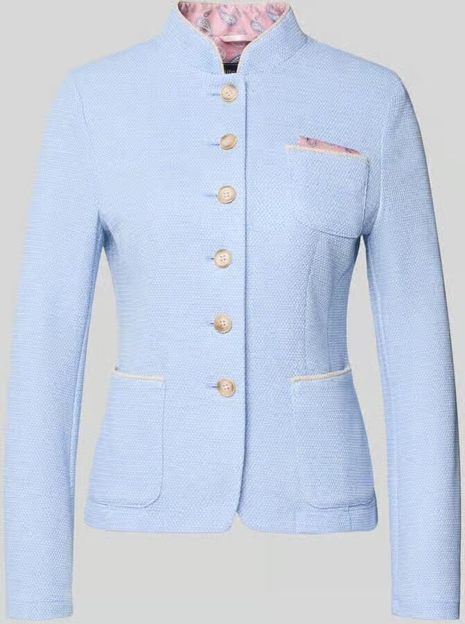 White Label Blazer met opstaande kraag en borstzak - Foto 2