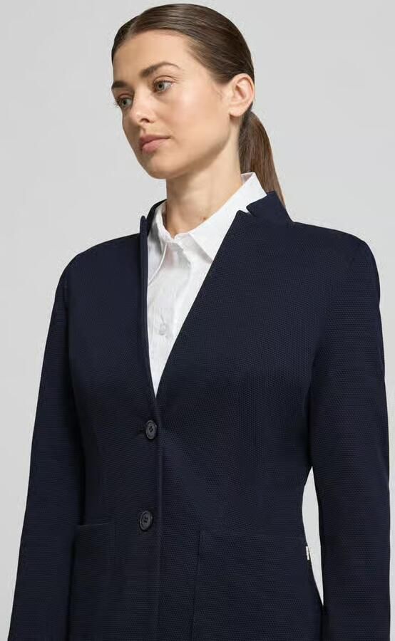 White Label Blazer met reverskraag en steekzakken