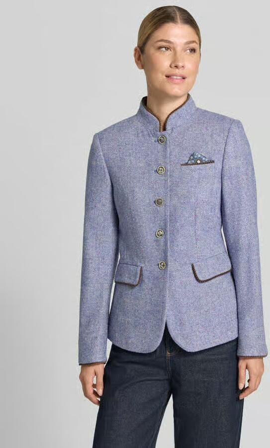 White Label Blazer met viscose en opstaande kraag - Foto 3