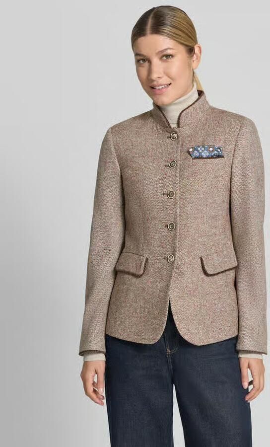 White Label Blazer met viscose en opstaande kraag - Foto 2